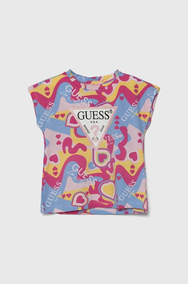 Guess Dječja majica kratkih rukava Guess K4YI09 K6YW3