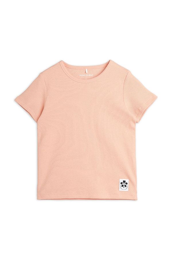 Mini Rodini Dječja majica kratkih rukava Mini Rodini boja: ružičasta