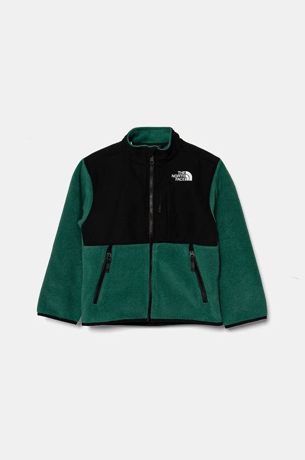 The North Face Dječja majica od flisa The North Face DENALI JACKET boja: zelena, s uzorkom, NF0A88V2NL11