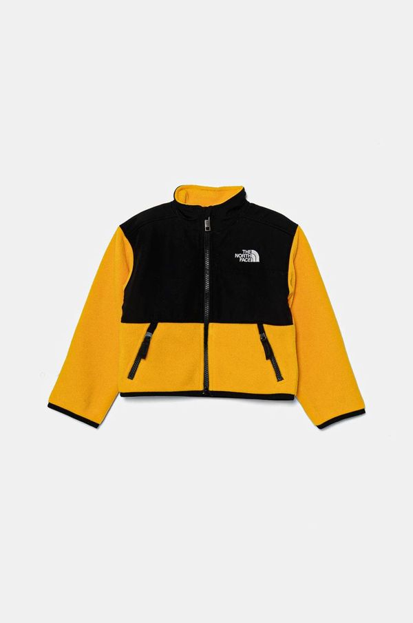 The North Face Dječja majica od flisa The North Face DENALI JACKET boja: žuta, s aplikacijom, NF0A88VS56P1