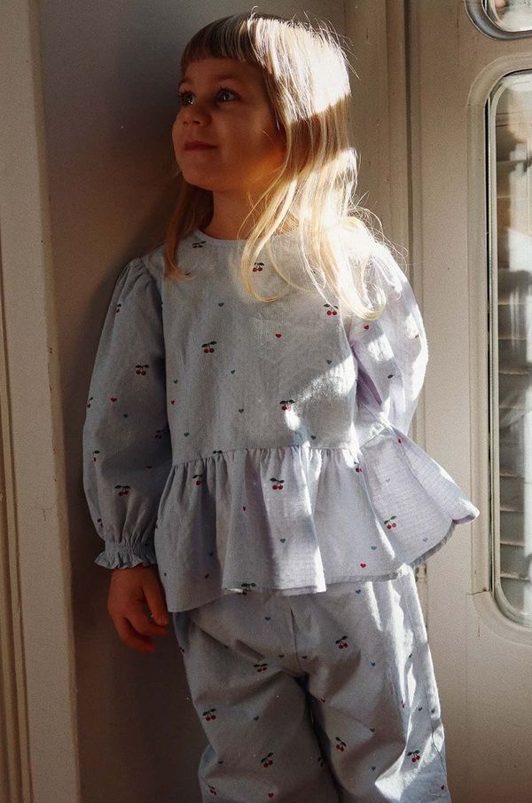 Konges Sløjd Dječja pamučna bluza Konges Sløjd EVIA BLOUSE GOTS KS101395
