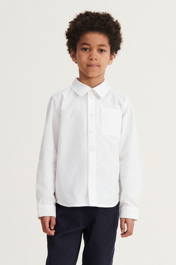 Liewood Dječja pamučna košulja Liewood Costa Shirt boja: bijela, LW17807