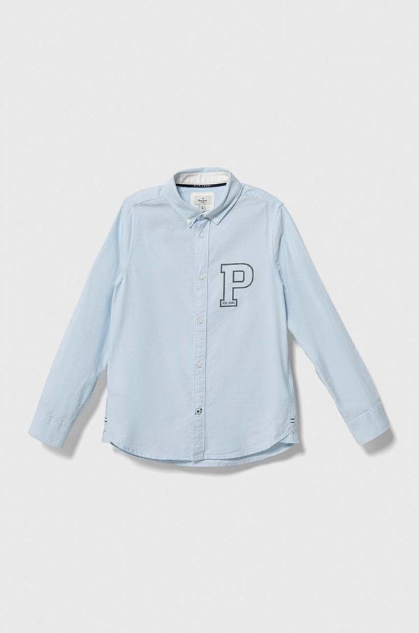 Pepe Jeans Dječja pamučna košulja Pepe Jeans