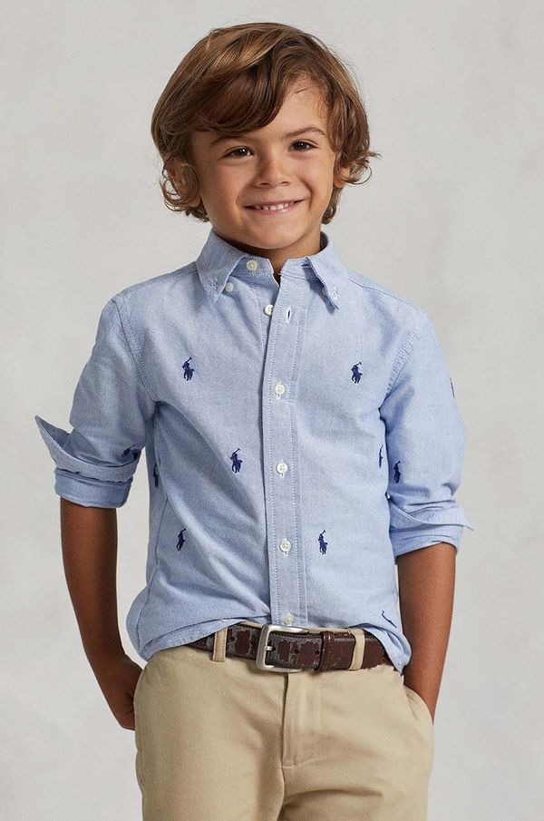 Polo Ralph Lauren Dječja pamučna košulja Polo Ralph Lauren 3,22879E+11