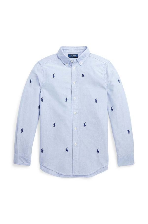 Polo Ralph Lauren Dječja pamučna košulja Polo Ralph Lauren 3,23879E+11
