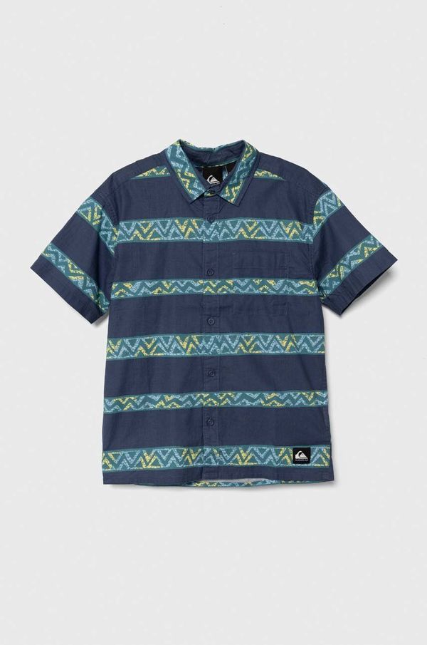 Quiksilver Dječja pamučna košulja Quiksilver DALNAVERTSSYTH