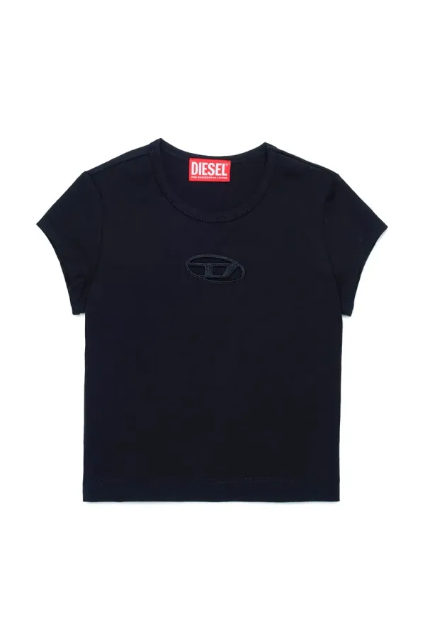 Diesel Dječja pamučna majica kratkih rukava Diesel TANGIE T-SHIRT boja: crna, J01830