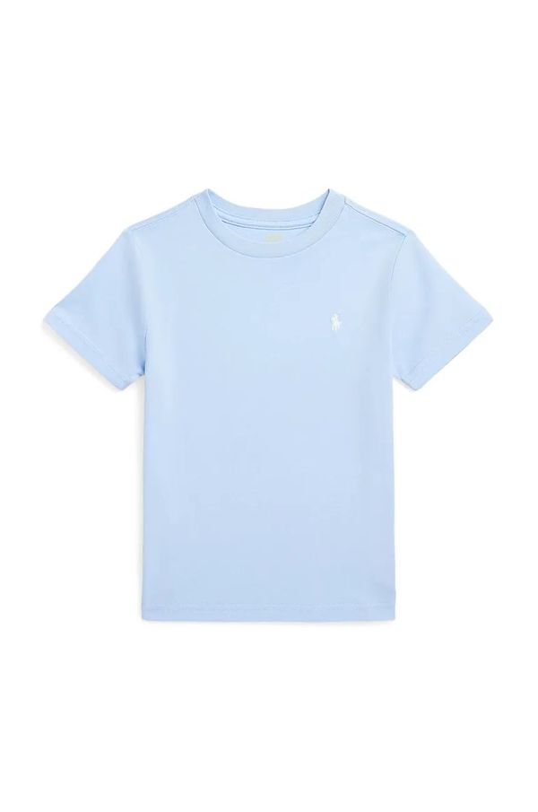 Polo Ralph Lauren Dječja pamučna majica kratkih rukava Polo Ralph Lauren bez uzorka, 322832904078