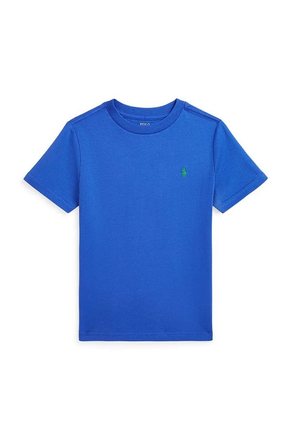 Polo Ralph Lauren Dječja pamučna majica kratkih rukava Polo Ralph Lauren bez uzorka, 322832904167