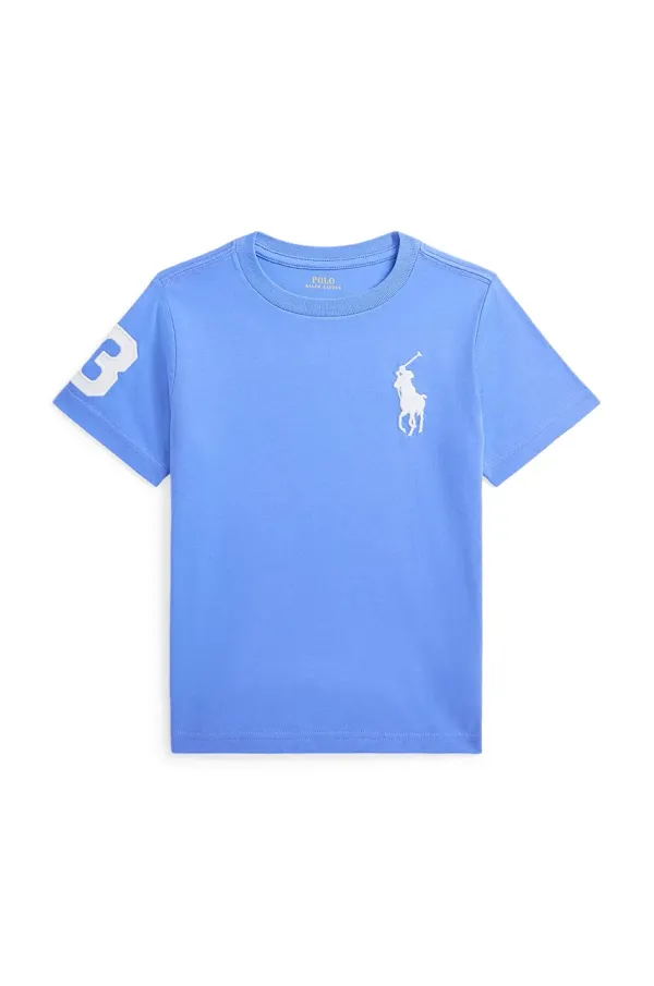 Polo Ralph Lauren Dječja pamučna majica kratkih rukava Polo Ralph Lauren bez uzorka, 322832907062