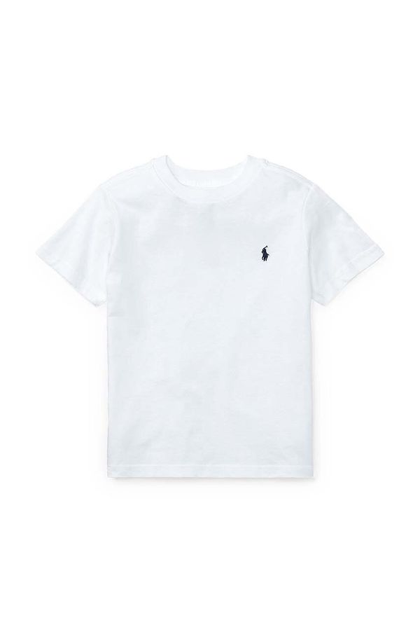 Polo Ralph Lauren Dječja pamučna majica kratkih rukava Polo Ralph Lauren boja bijela