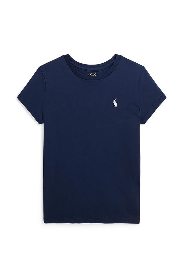 Polo Ralph Lauren Dječja pamučna majica kratkih rukava Polo Ralph Lauren boja: tamno plava, 313833549067