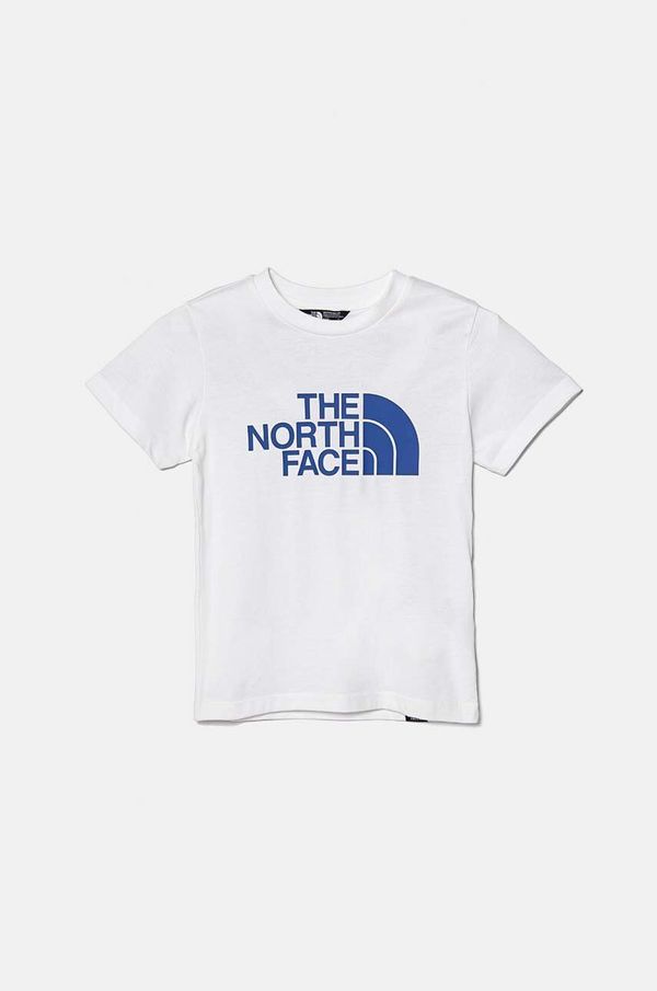 The North Face Dječja pamučna majica kratkih rukava The North Face boja: bijela, s tiskom