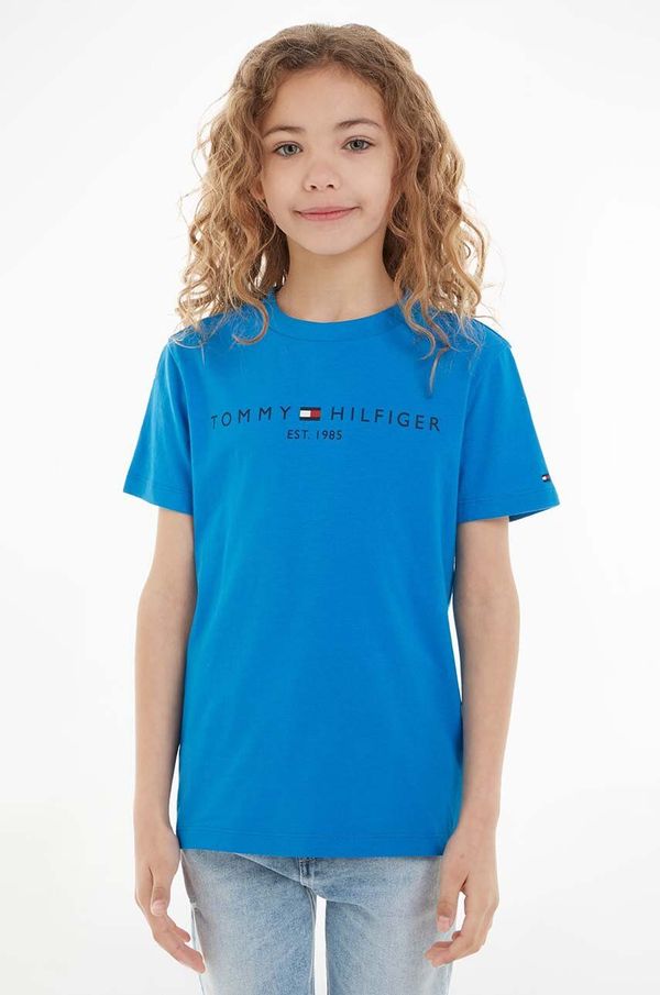 Tommy Hilfiger Dječja pamučna majica kratkih rukava Tommy Hilfiger