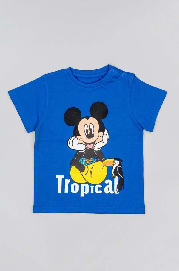 Zippy Dječja pamučna majica kratkih rukava zippy x Disney s tiskom