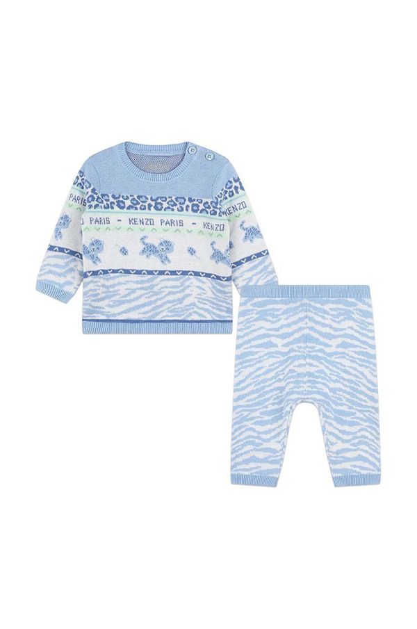 Kenzo kids Dječja pamučna trenirka Kenzo Kids K60441
