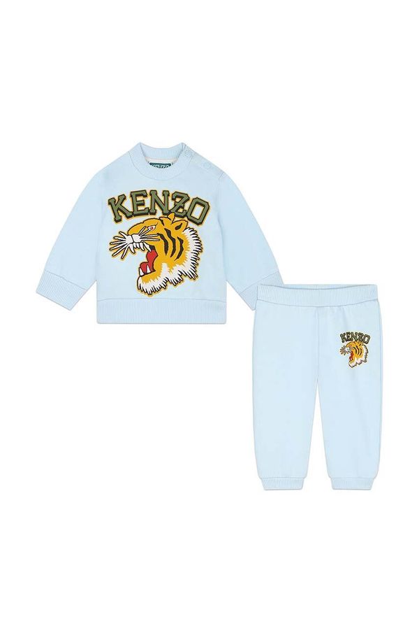 Kenzo kids Dječja pamučna trenirka Kenzo Kids K60515