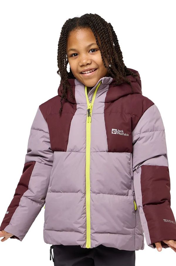 Jack Wolfskin Dječja pernata jakna Jack Wolfskin ACTAMIC DOWN boja: tamno plava