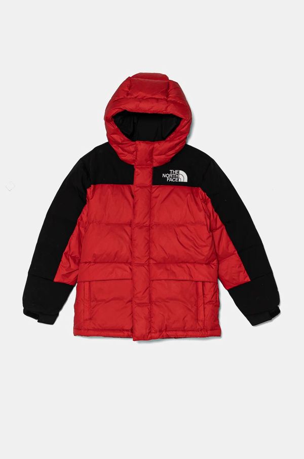 The North Face Dječja pernata jakna The North Face HMLYN DOWN SHORT PARKA boja: crvena, NF0A88UY6821