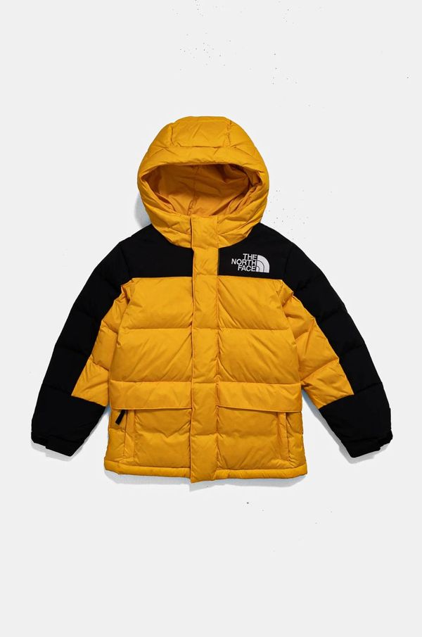 The North Face Dječja pernata jakna The North Face HMLYN DOWN SHORT PARKA boja: žuta, NF0A88UY56P1
