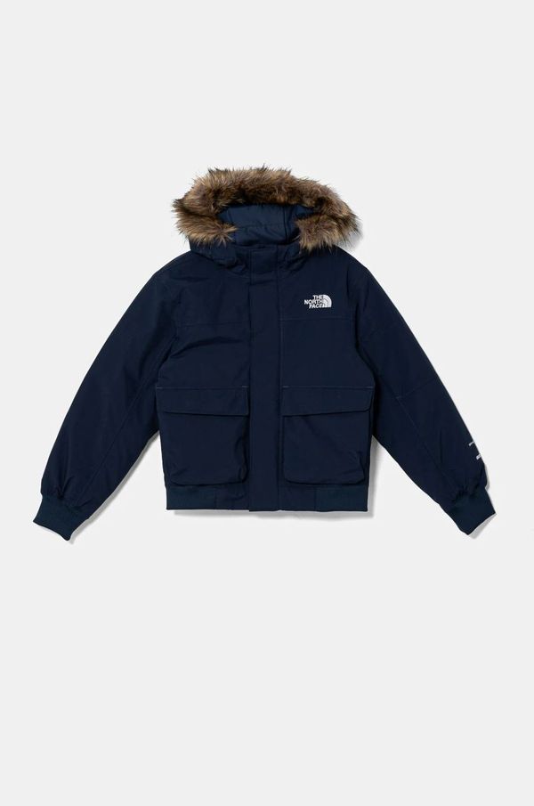 The North Face Dječja pernata jakna The North Face MCMURDO HOODED JACKET boja: tamno plava, NF0A88V38K21
