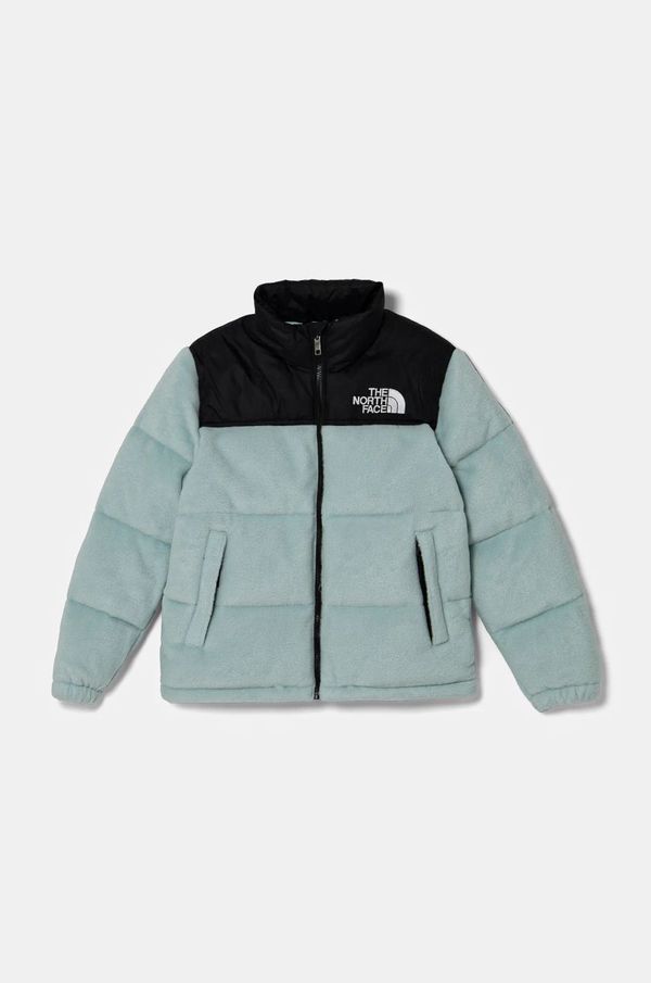 The North Face Dječja pernata jakna The North Face TEEN 1996 RETRO NUPTSE JACKET boja: tirkizna, NF0A8A4C1OC1