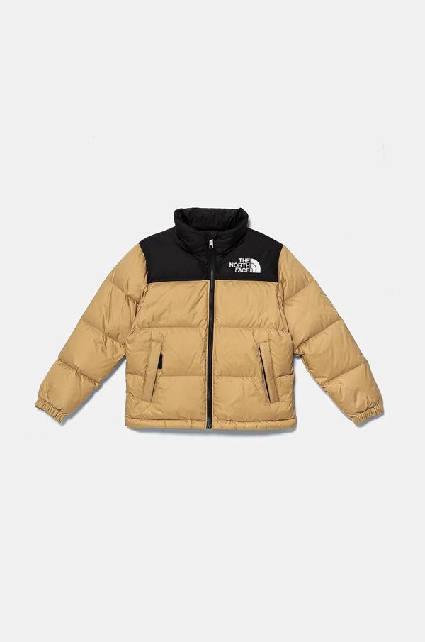 The North Face Dječja pernata jakna The North Face TEEN 1996 RETRO NUPTSE JACKET boja: zelena, NF0A8A4CLK51