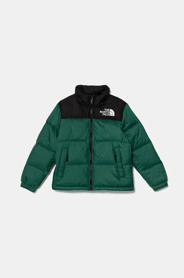 The North Face Dječja pernata jakna The North Face TEEN 1996 RETRO NUPTSE JACKET boja: zelena, NF0A8A4CNL11