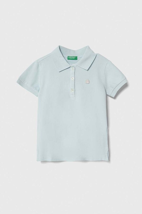 United Colors of Benetton Dječja polo majica United Colors of Benetton s ovratnikom