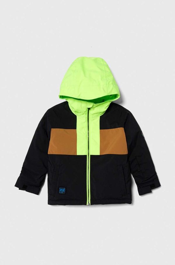 Quiksilver Dječja skijaška jakna Quiksilver GROOMER KIDS JK SNJT boja: zelena