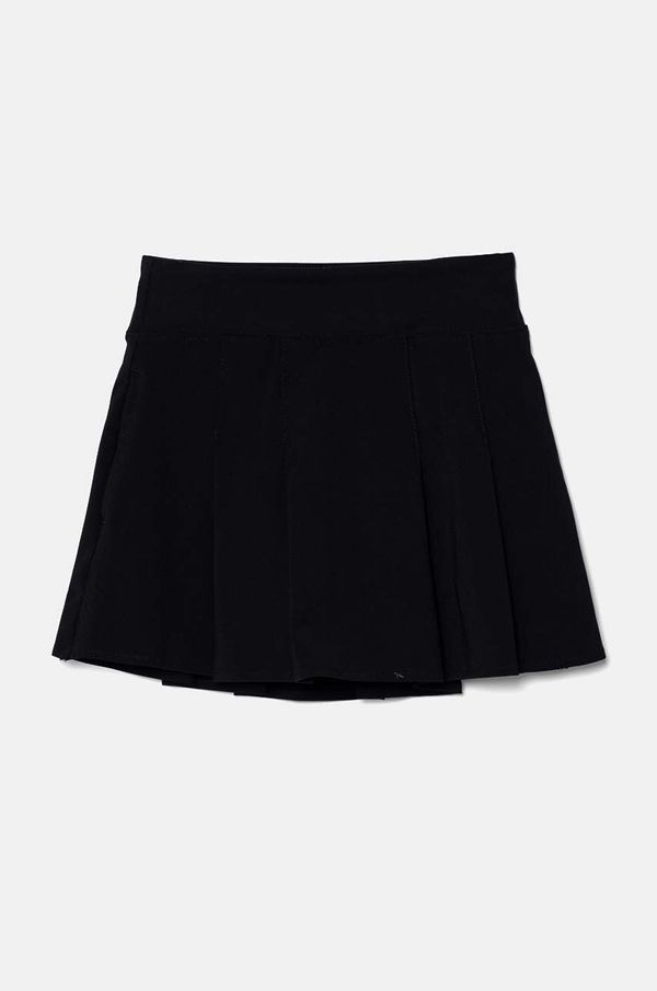 Abercrombie & Fitch Dječja suknja Abercrombie & Fitch boja: tamno plava, mini, širi se prema dolje, KI243-4071