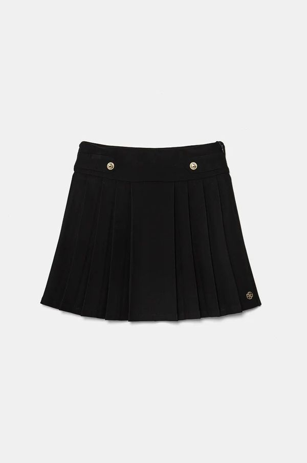 Guess Dječja suknja Guess boja: crna, mini, širi se prema dolje, J4BD10 KAUH0