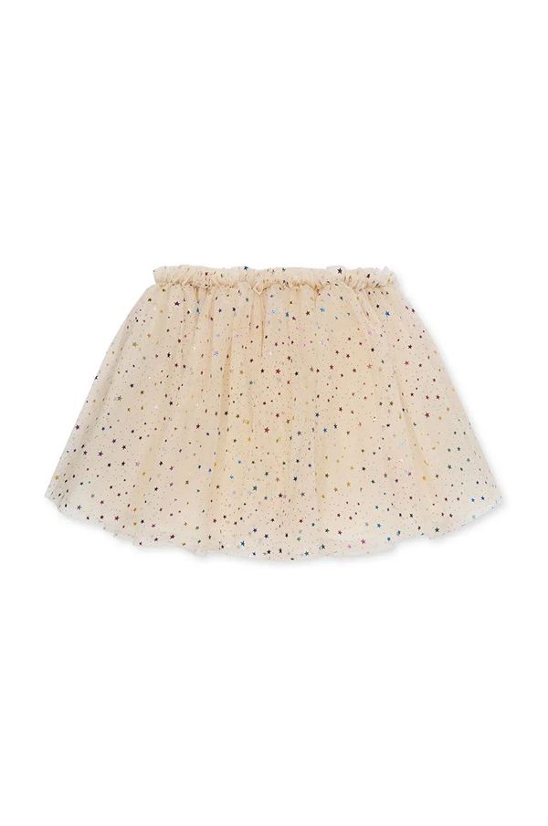 Konges Sløjd Dječja suknja Konges Sløjd FAIRY BALLERINA SKIRT GRS boja: bež, mini, širi se prema dolje, KS101968