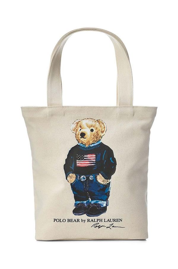 Polo Ralph Lauren Dječja torba Polo Ralph Lauren boja: bež