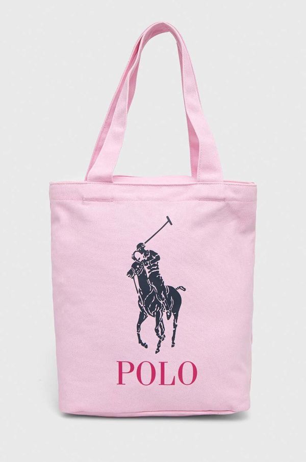 Polo Ralph Lauren Dječja torba Polo Ralph Lauren boja: ružičasta