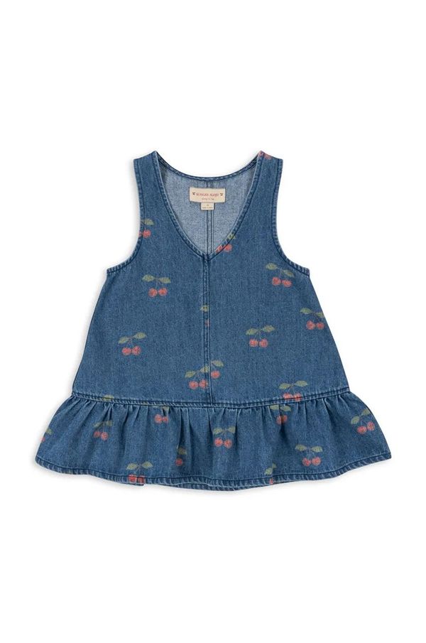 Konges Sløjd Dječja traper haljina Konges Sløjd MAGOT DRESS GOTS mini, širi se prema dolje, KS101834