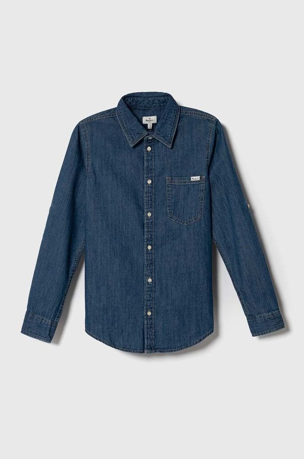Pepe Jeans Dječja traper košulja Pepe Jeans