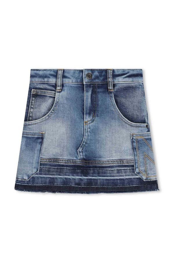 Marc Jacobs Dječja traper suknja Marc Jacobs mini, ravna, W60368