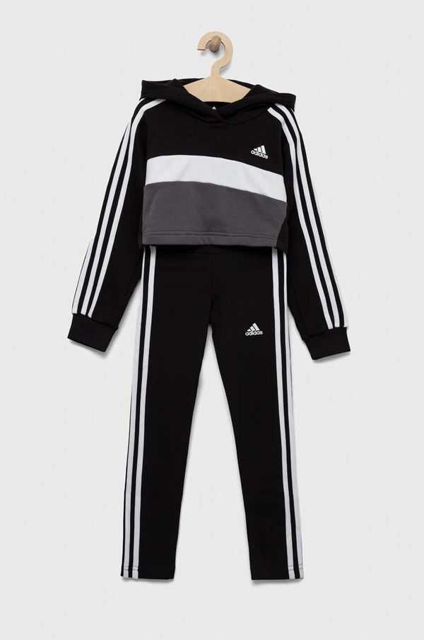 adidas Dječja trenirka adidas boja: crna