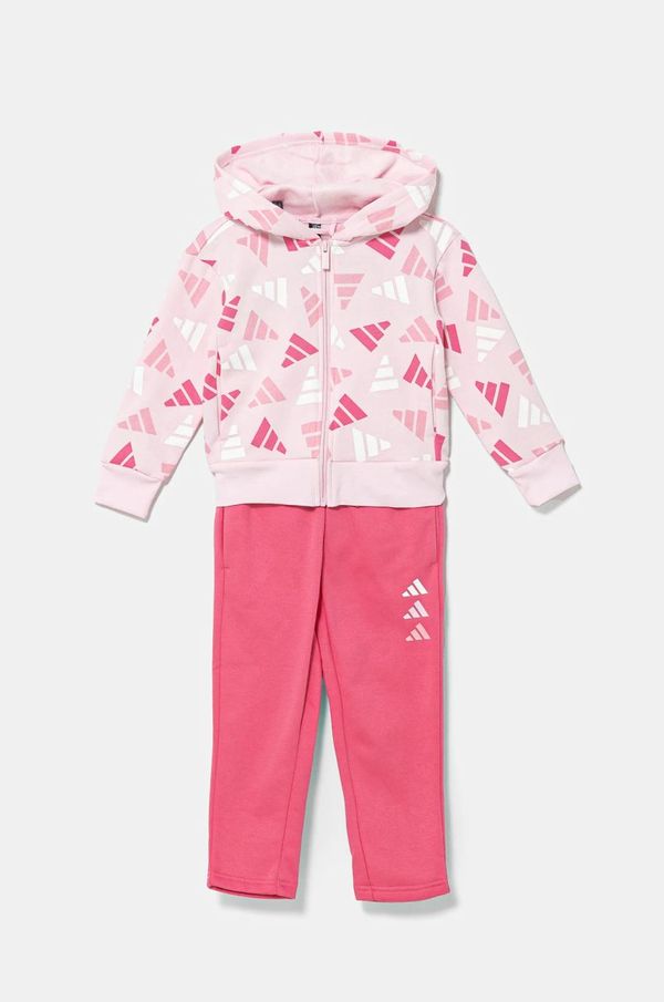 adidas Dječja trenirka adidas boja: ljubičasta, JD0166