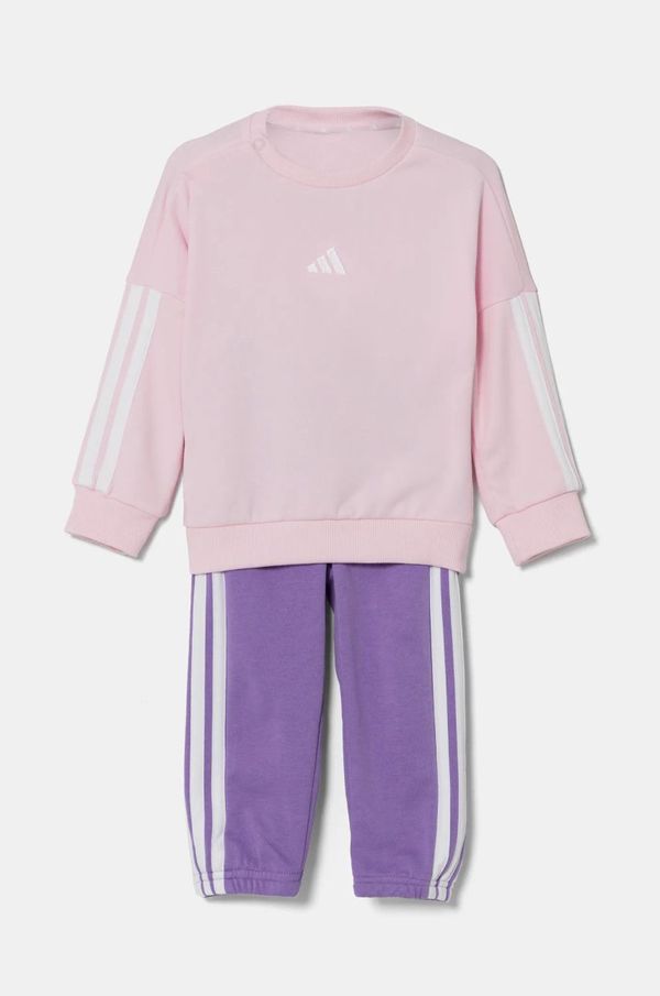 adidas Dječja trenirka adidas boja: ljubičasta, JD6482