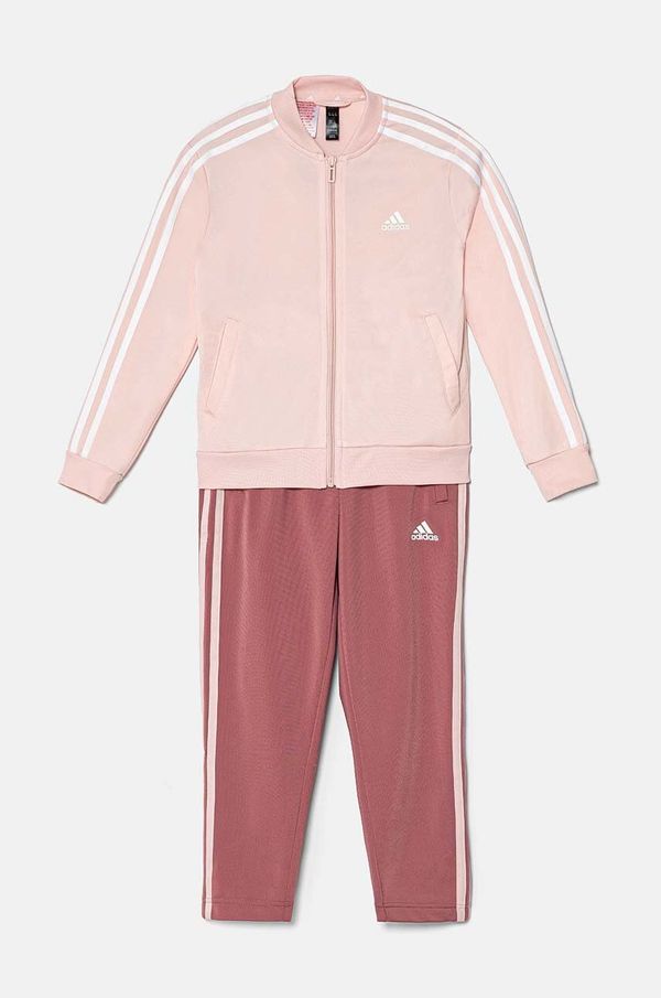 adidas Dječja trenirka adidas G 3S TS boja: ružičasta, IZ3460