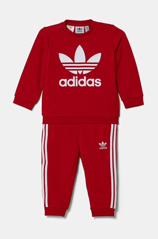adidas Originals Dječja trenirka adidas Originals boja: crvena, JC6510