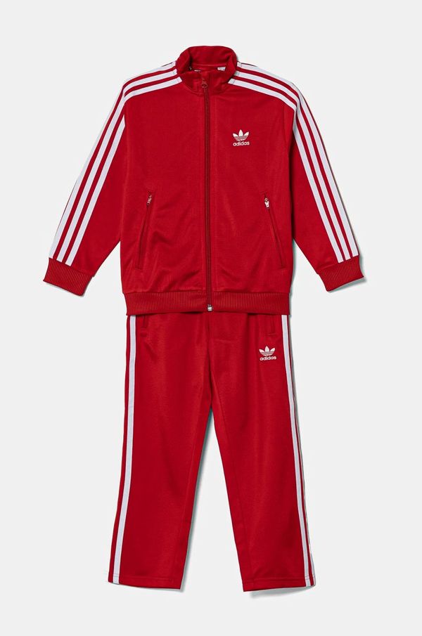 adidas Originals Dječja trenirka adidas Originals boja: crvena, JC9151