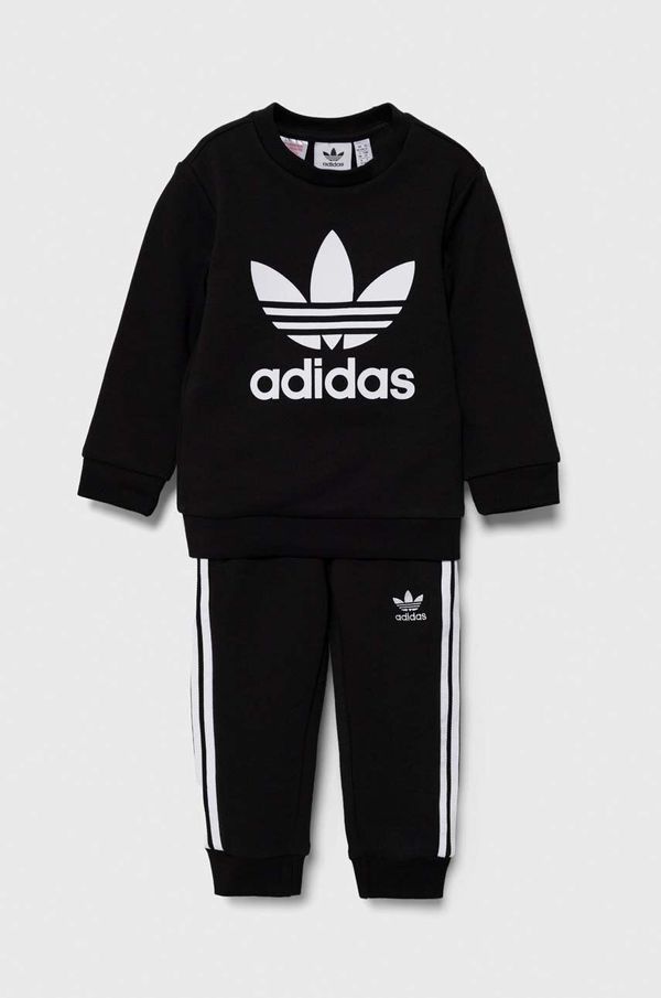 adidas Originals Dječja trenirka adidas Originals CREW SET boja: crna, IX5150