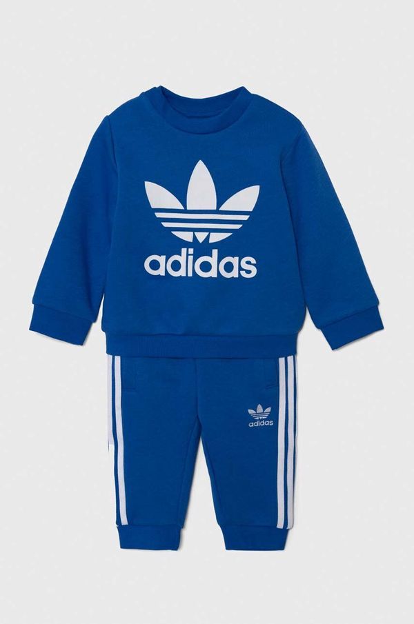 adidas Originals Dječja trenirka adidas Originals CREW SET boja: tamno plava, IX5151