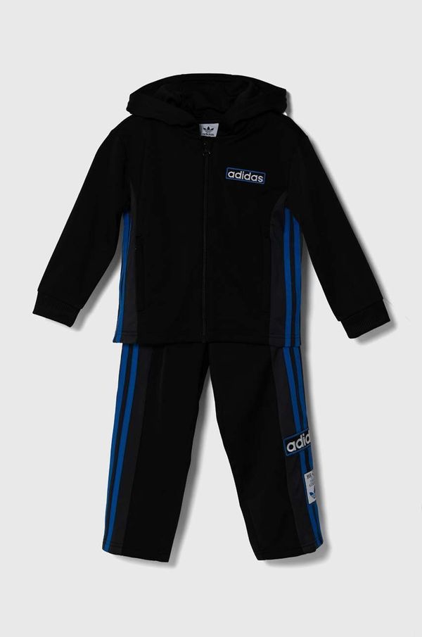 adidas Originals Dječja trenirka adidas Originals FZ HOODIE SET boja: crna, IW3589