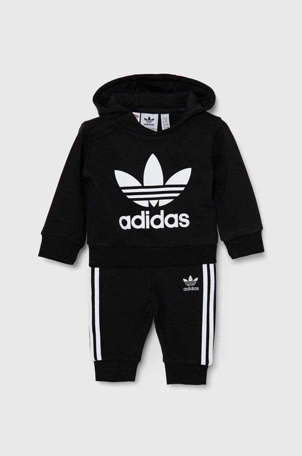 adidas Originals Dječja trenirka adidas Originals HOODIE SET boja: crna, IX5165