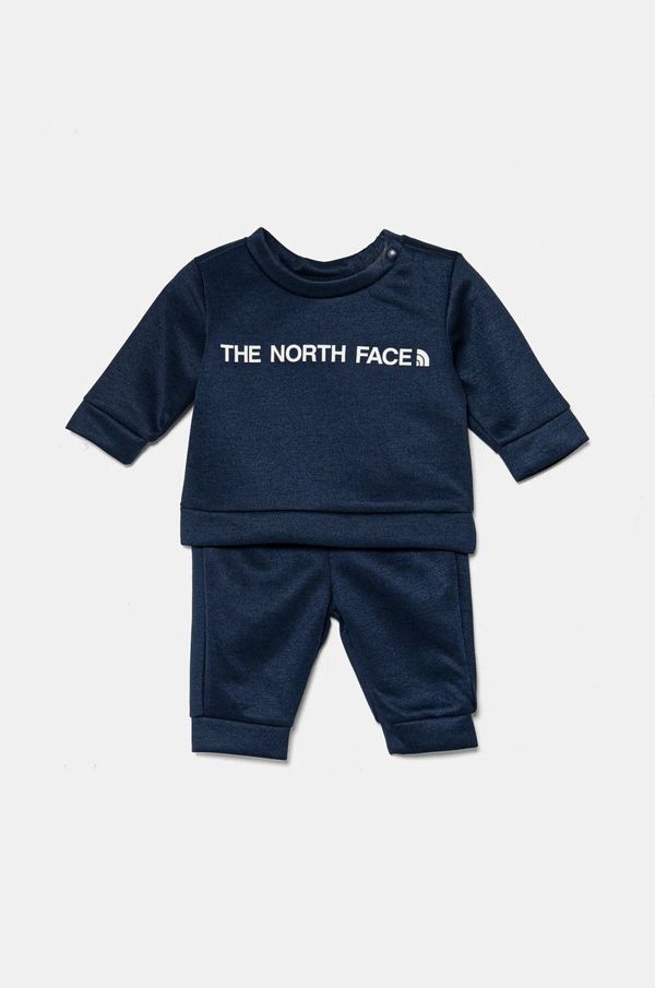 The North Face Dječja trenirka The North Face BABPOLSET boja: tamno plava, NF0A89GW8K21