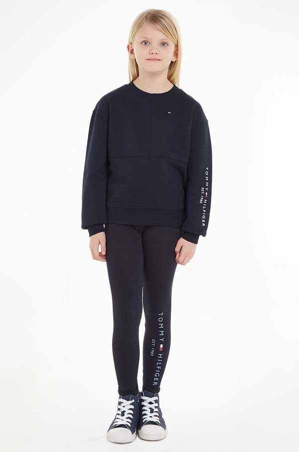 Tommy Hilfiger Dječja trenirka Tommy Hilfiger boja: tamno plava